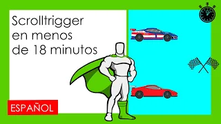 gsap SCROLL TRIGGER tutorial en ESPAÑOL (MENOS de 18 MINUTOS ⏱🏎) ANIMACIONES para CREAR SITIO WEB