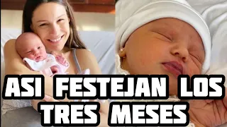 Así se festejan los TRES MESES de ANA la hija de Pampita y de Roberto García Moritan.