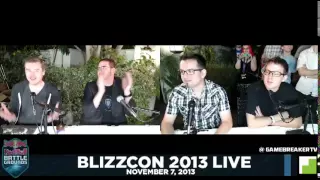 BlizzCon 2013 GAMEBREAKER TV / WoW Insider / WoW Head: Towelliee Interview