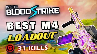 31 KILLS IN SOLO RANKED GAME USING THIS M4 LOADOUT | Blood Strike