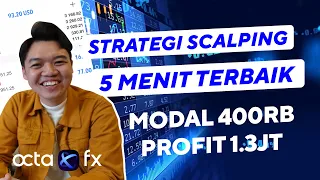 SCALPING 5 MENIT PROFIT 1.3 JUTA📈📈 | TIPS TRADING SCALPING KHUSUS ORANG AWAM