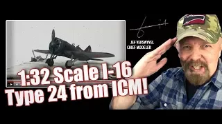 ICM 1:32 Scale I-16 Type 24 - Quick-Build Series