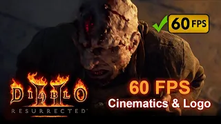 Diablo II: Resurrected Cinematics in 60 fps (Street Date Trailer)