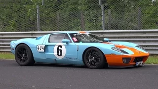 700HP Ford GT Heritage Edition - Loud Accelerations!