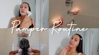 PAMPER ROUTINE 2022 | Self Care Day, Relaxing & Calm Spa Night | Kisha Alejandra