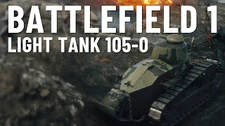 LIGHT TANK 105-0 - Battlefield 1 - FULL GAMEPLAY