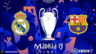 FIFA 19 | Champions League Final Showdown | Real Madrid vs FC Barcelona | EL Classico | UCL | 2K