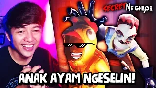 OM BOCIL LAWAN ANAK AYAM! WKWK 🤣 | Secret Neighbor Indonesia