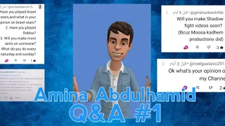 Amina Abdulhamid Q&A #1
