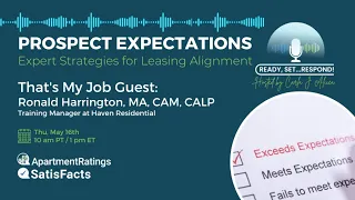 Prospect Expectations: Expert Strategies for Leasing Alignment