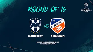 Monterrey vs Cincinnati | 2024 Concacaf Champions Cup
