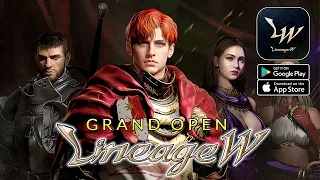 Lineage W - Grand Open | MMORPG Gameplay (Android/IOS)