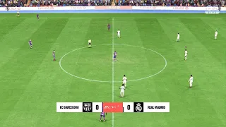 EA SPORTS FC 24: Barcelona vs Real Madrid