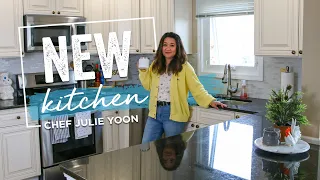 Say Hello to Our New Kitchen: NEW kitchen tour | Chef Julie Yoon