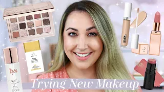 TRYING NEW SEPHORA MAKEUP! *Natasha Denona I Need A Nude Palette, Makeup by Mario Concealer, & More*