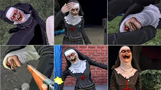 Killing Evil Nun In Ice Scream 8 By Using 5 Different Weapons | Ice Scream 8 Evil Nun
