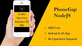 Create Your First Android App for free | Nodejs & Phonegap Build (in Hindi)