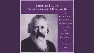 Viola Sonata No. 1 in F Minor, Op. 120: I. Allegro appassionato