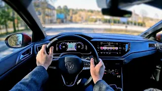 2022 Volkswagen TAIGO [ R-Line ] 1.0l TSI 110HP | POV Test Drive | Fuel consumption info