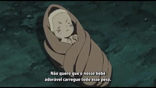 Minato e Kushina morrem