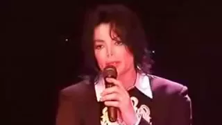 Michael Jackson against Sony Speech in London