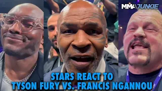 Mike Tyson, Kamaru Usman, Roberto Duran & More React to Tyson Fury vs. Francis Ngannou Decision