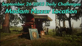 Red Dead Online Daily Challenges Madam Nazar Location 9/26/2023 #rdo #rdr2 #reddeadonline