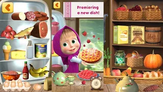 Masha And Bear Cooking Dash - Cartoon Collection Gameplay #1