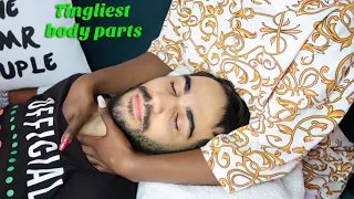 ASMR On the most Tingliest Body Parts ~ guaranteed sleep 😴 triggers.