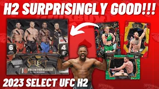 PANINI DOES IT RIGHT!?! | 2023 Select UFC H2 Box Review x2 | SHORT PRINT SETS, YES PLEASE!