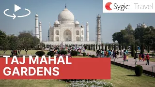 360 video: Taj Mahal Gardens, Agra, India