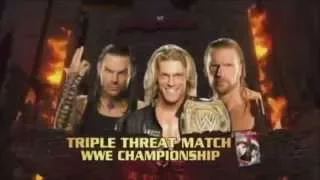Triple H vs Jeff Hardy vs Edge Armageddon 2008 Highlights Resumen 1