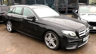 2017 67 MERCEDES-BENZ E-CLASS ESTATE 2.0 E 220 D AMG LINE 5d 192 BHP