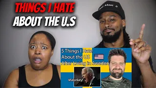 🇺🇸 vs 🇸🇪 5 Things I Hate About The US After Moving to Sweden | The Demouchets REACT