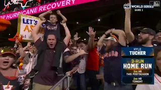 Kyle Tucker SMOKES HIS SECOND HOMER OF THE GAME + INSANE BAT FLIP | Phillies @ Astros WS GAME 1