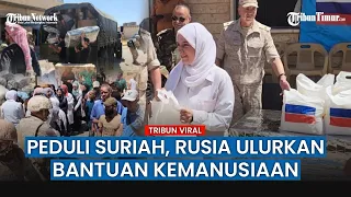 Aksi Kemanuasiaan Prajurit Rusia di Suriah Tuai Komentar Positif Warganet