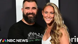 'A perfect summary of 13 years': Kylie Kelce on Jason Kelce's retirement speech