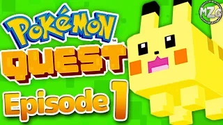 NEW POKEMON Game!? - Pokemon Quest Gameplay Walkthrough - Episode 1 - World 1! (Nintendo Switch)