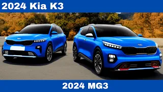 Ultimate Showdown: 2024 Kia K3 Vs. 2024 MG3 - Which Compact Car Reigns Supreme?