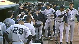 2000 ALDS Gm5: Yanks score six in top of the 1st