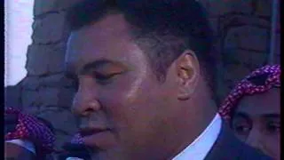 1988 Interview with World's Greatest Boxer, Muhammad Ali, for Channel 2, Saudi TV فهد الحويماني