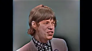 The Rolling Stones - The Last Time on the Ed Sullivan Show 1965 - AI Upscaled and Colorized