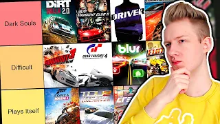 Ranking Every Racing Game from Easiest to Hardest