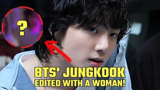 BTS's Jungkook Reacts When He Finds Out His Video Was Edited With a Woman!