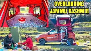 Vlog 268 | YE HAI HMARA 5 STAR BEDROOM | Overlanding in small car | HIMACHALI COUPLE