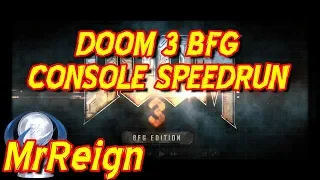 Doom 3 BFG PS4 Console SpeedRun - Speed Run Trophy Achievement