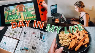 DAY IN MY LIFE: Lernblätter schreiben, neues Management, Animal Crossing // JustSayEleanor (Vlog)