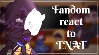 Fandom react to each other [FNAF/Afton Family] part 1/6