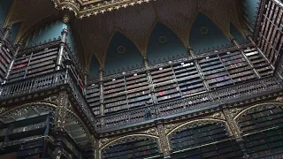 En el centro de Rio, una de las bibliotecas más bellas del mundo