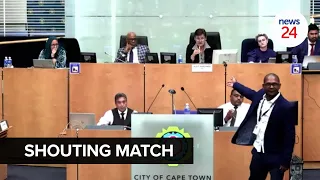 WATCH | Cape Coloured Congress leader Fadiel Adams causes ruckus at city council meeting